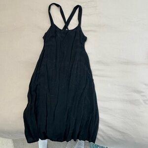 Brandy Melville Black Strappy Dress